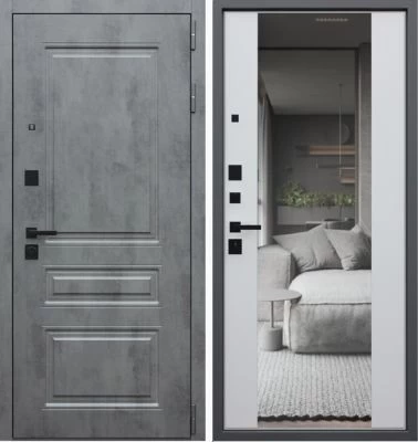 Дверь Лира с зеркалом