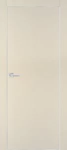 Межкомнатная дверь PX-1 AL кромка с 4-х ст. Бежевый матовый