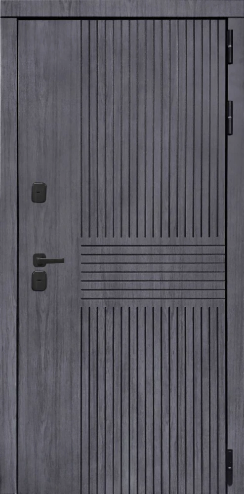 Входная дверь ДвериПРО Берген ФЛ-707 (10мм, белый софт) DPRO200283 внешняя сторона