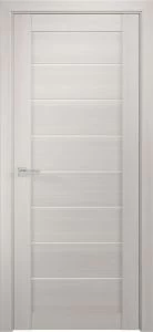 Межкомнатная дверь ЛУ-7 белёный дуб (стекло сатинат, 900x2000)