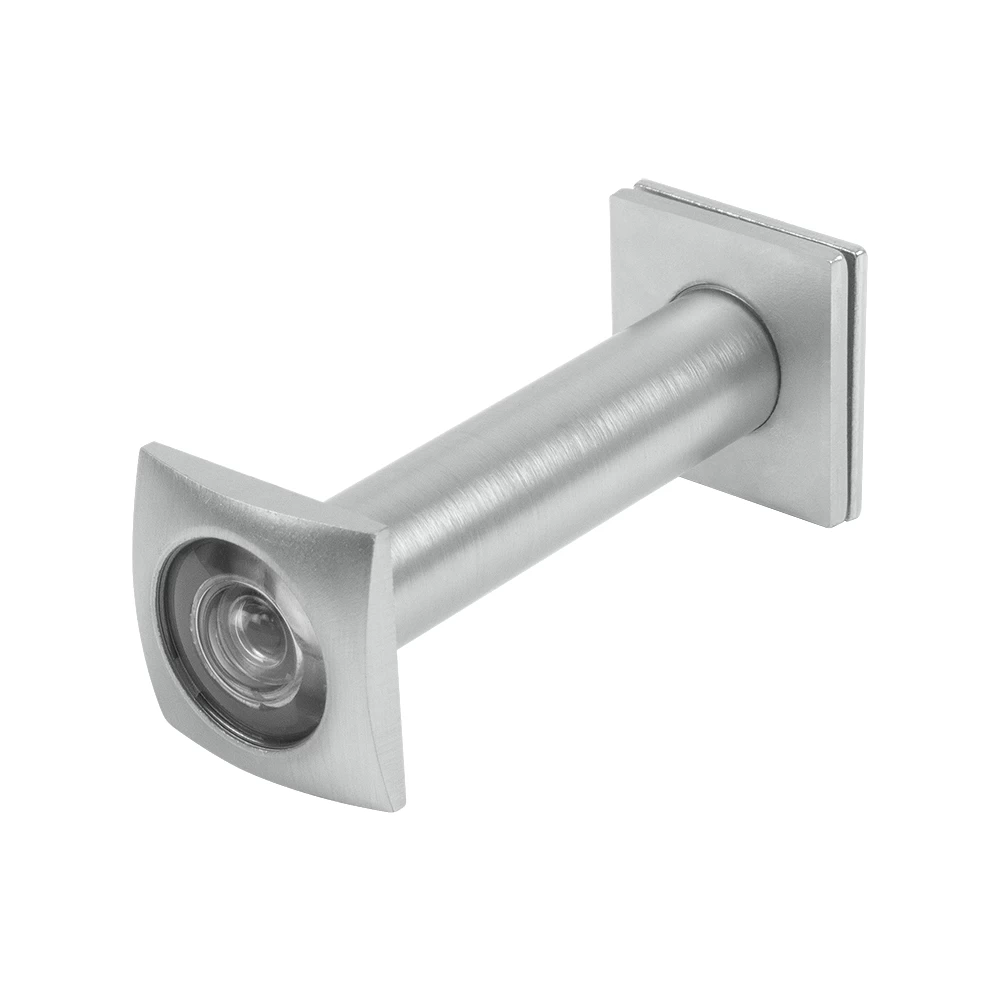 Фото Глазок дверной, оптика пластик DV-Q 4/130-70/Z (VIEWER 4 DVQ) SSC сатинированный хром