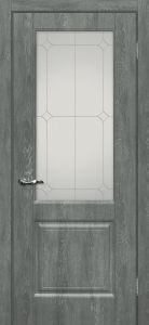 Межкомнатная дверь Версаль-1 Дуб графит